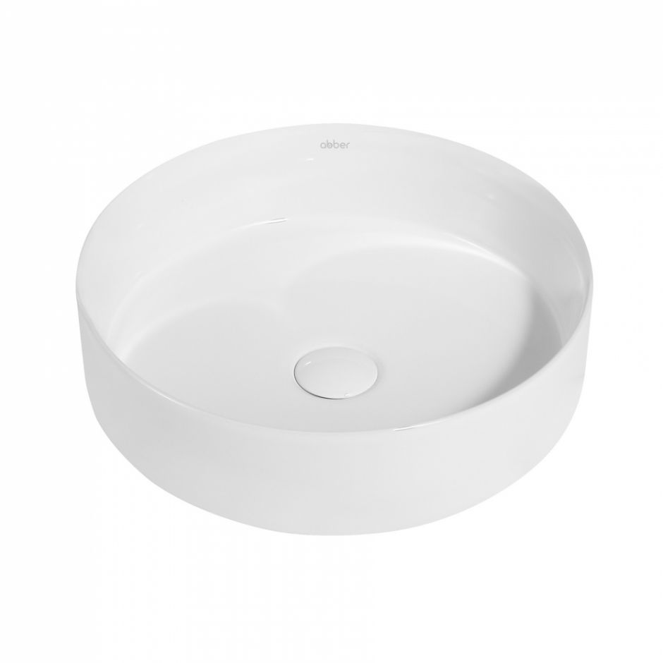 Изображение Накладная раковина ABBER Bequem AC2109 40х40 белая