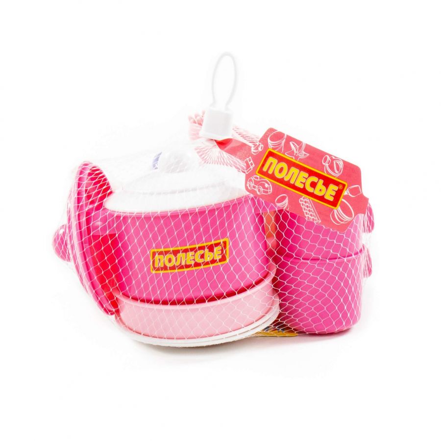 Набор детской посуды "Настенька" на 2 персоны (18 элементов) (в сеточке)