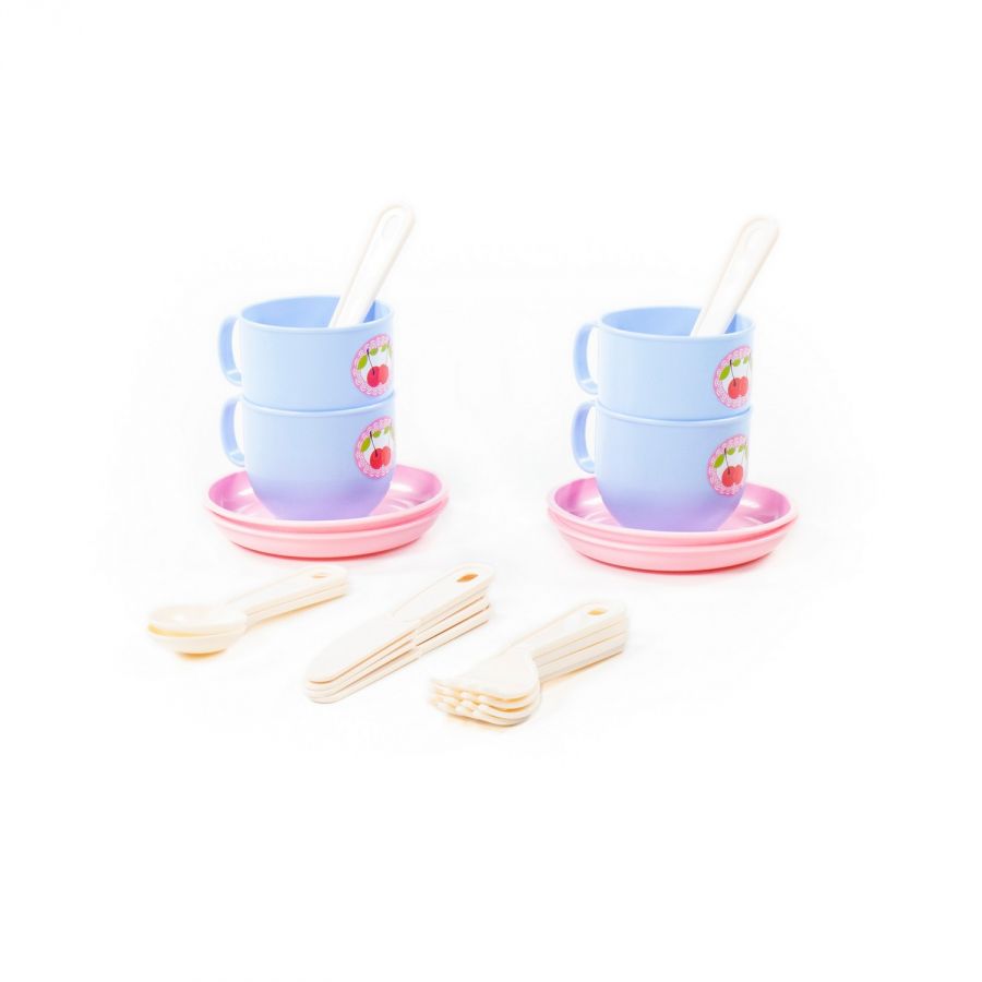 Набор детской посуды "Минутка" на 4 персоны (V5) (20 элементов) (в сеточке)