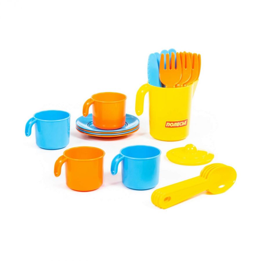 Набор детской посуды "Анюта" на 4 персоны