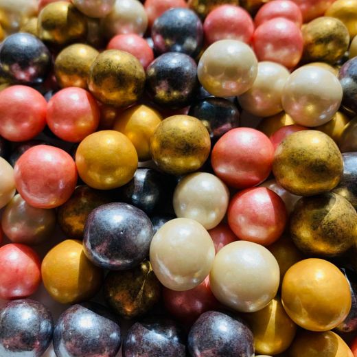 Драже «Бисер» XL рисовые шарики в шоколадной глазури Драже «Бисер» XL рисовые шарики в шоколадной глазури