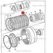 Фрикционный диск [445/03205] для механической КПП (2002-2010) на 3CX, 3CX Super, 4CX 