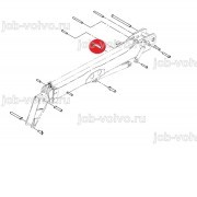 Втулка в основание г/цилиндра подъема стрелы [809/00183] для погрузчика JCB 540-170 