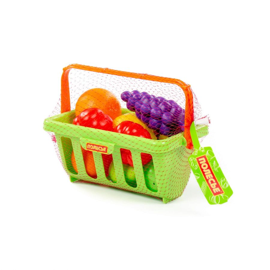 Набор продуктов с корзинкой №2 (9 элементов) (в сеточке)