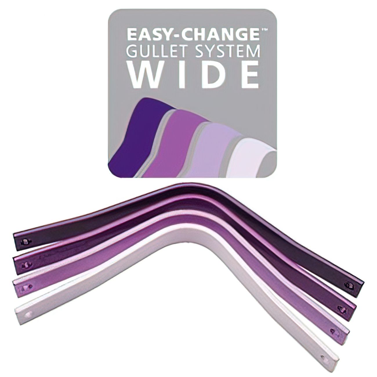 Комплект из 4 WIDE ленчиков Wintec-Arena-Bates с измерителем холки Easy change gullet system