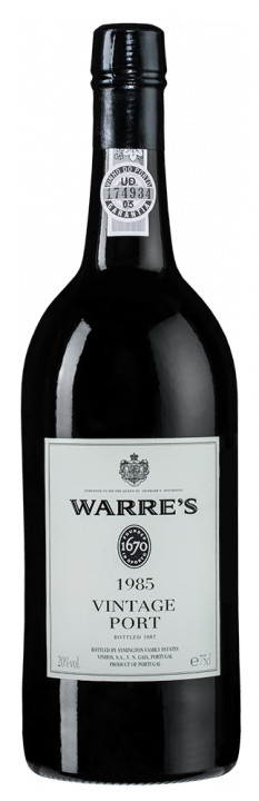 Warre's Vintage Port, 0.75 л., 1985 г.