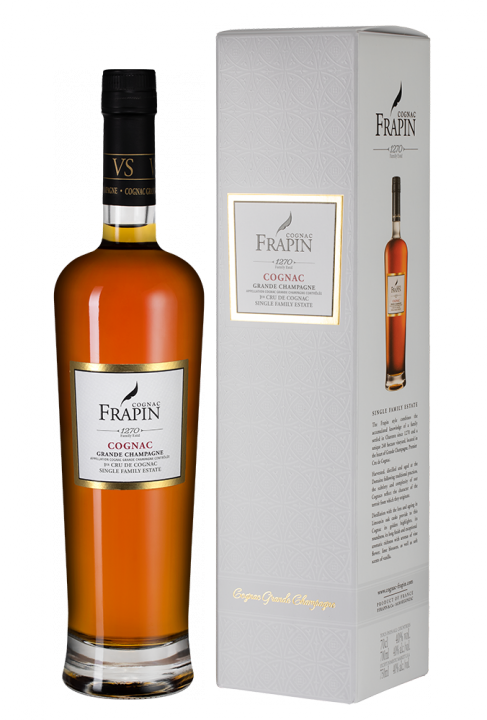 Frapin VS 1270 Grande Champagne in giftbox, 0.7 л.