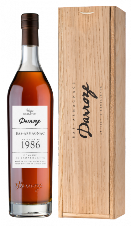 Bas-Armagnac Darroze Unique Collection Domaine de Jouanchicot a Mauleon d'Armagnac 1986, 0.7 л., 1986 г.