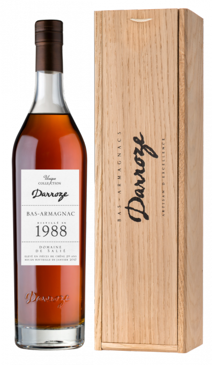 Bas-Armagnac Darroze Unique Collection Domaine de Salie au Freche 1988, 0.7 л., 1988 г.