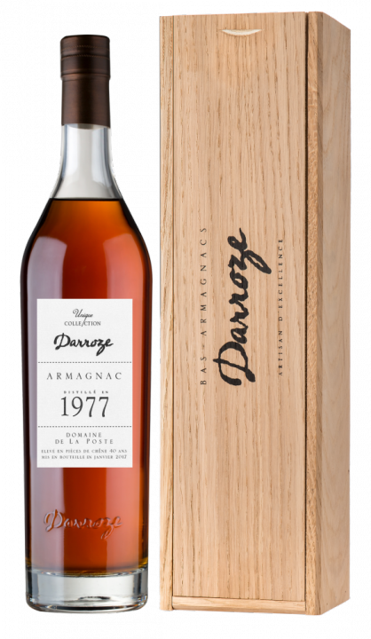 Bas-Armagnac Darroze Unique Collection Domaine de Petit Lassis a Lagrange 1977, 0.7 л., 1977 г.