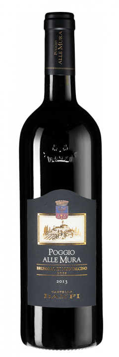 Brunello di Montalcino Poggio alle Mura, 0.75 л., 2013 г.