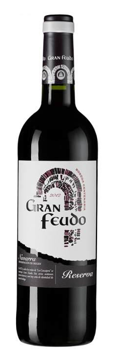 Gran Feudo Reserva, 0.75 л., 2012 г.