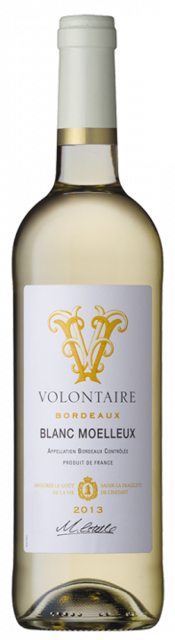 Volontaire Blanc Moelleux, 0.75 л., 2013 г.