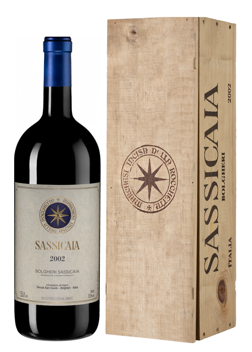 Sassicaia, 1.5 л., 2002 г.