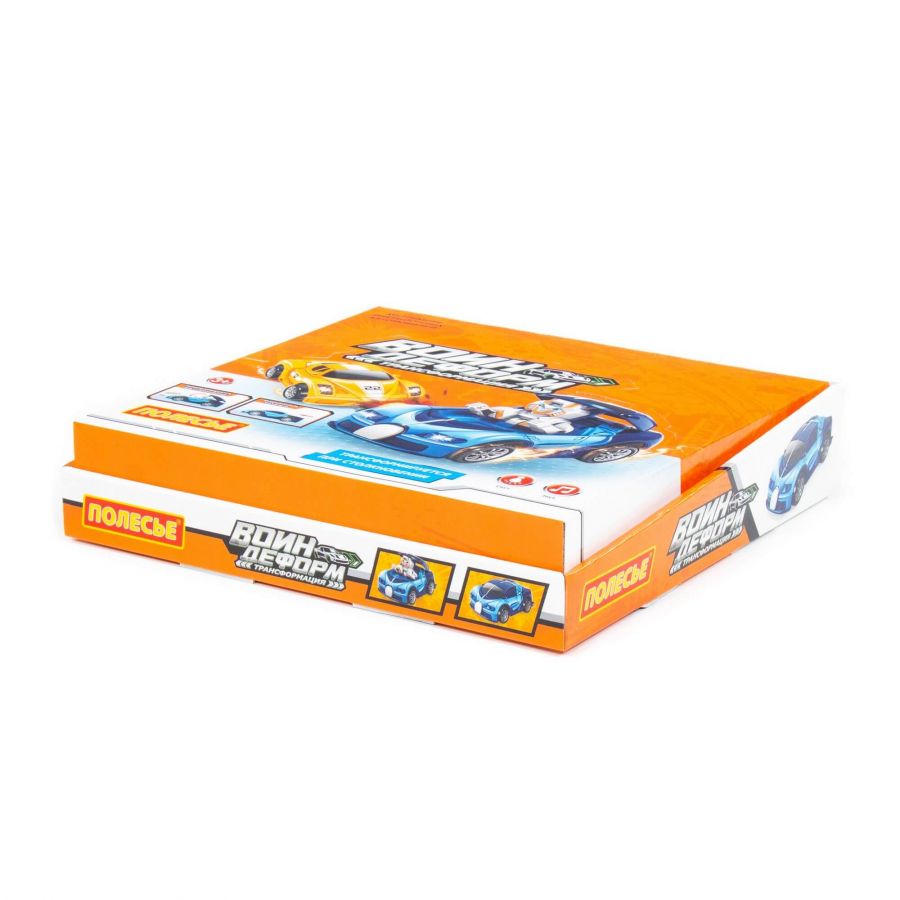 "Воин ДЕФОРМ", автомобиль инерционный (со светом и звуком) (упаковка 8 шт)