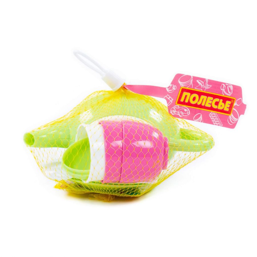 Набор детской посуды на 2 персоны (10 элементов) (в сеточке)