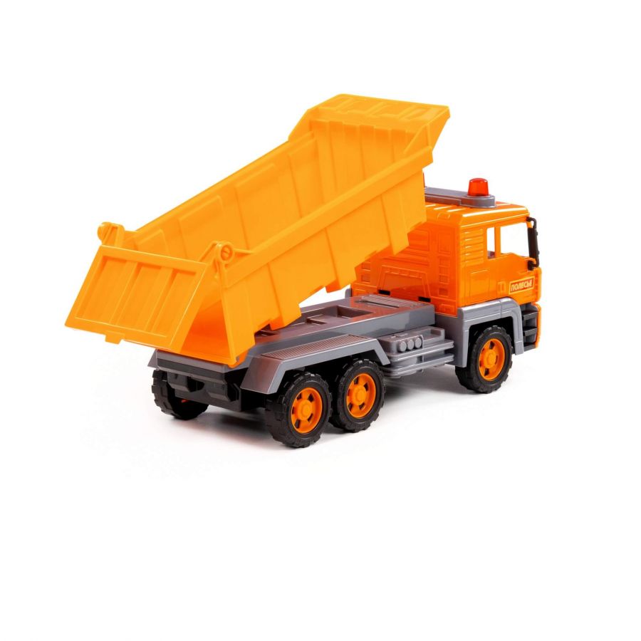 "Алмаз", автомобиль-самосвал инерционный (в сеточке)