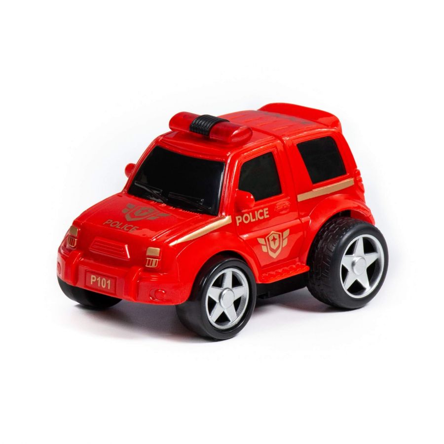 "Крутой Вираж", автомобиль-полиция инерционный (в пакете)