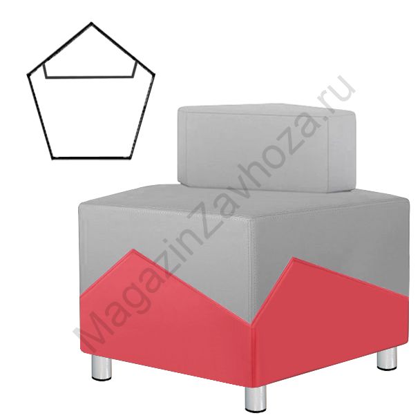 БАНКЕТКА 41 ПЯТИУГОЛЬНИК (900) ШКОЛА