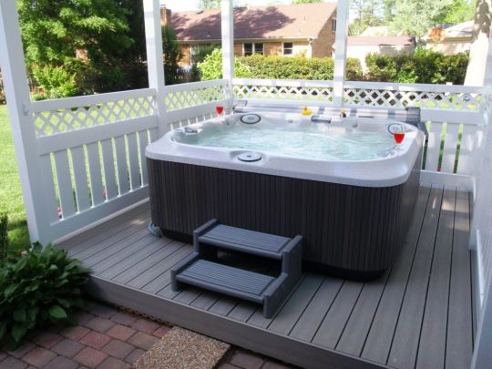 Спа бассейн Jacuzzi J335 213,5х213,5 ФОТО