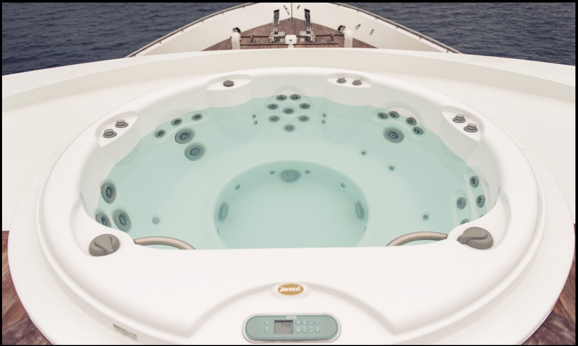 Спа бассейн Jacuzzi Alimia 212х212 схема 2