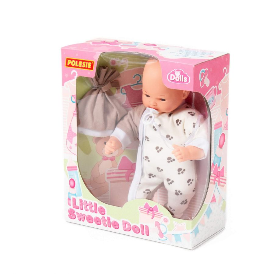 Пупс мягконабивной "Милый" (28 см) с соской (в коробке)