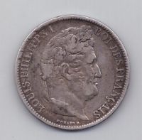 5 франков 1831 года Редкий тип Франция