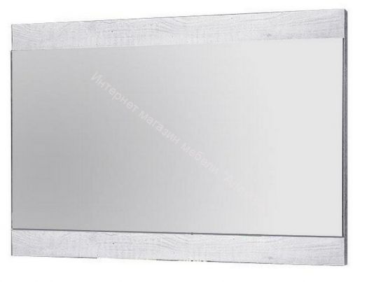 Зеркало навесное 33.13 Лючия, Бетон пайн белый/Венге