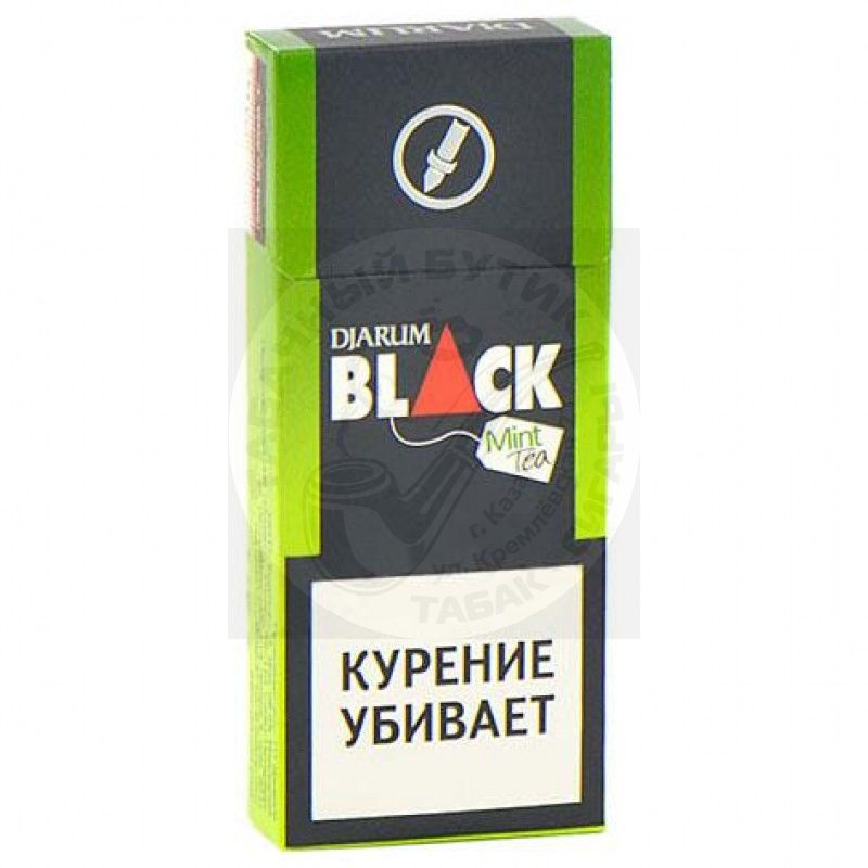 Кретек Djarum Black Mint (Зеленый чай) 10 штук.