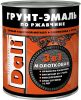 Грунт-Эмаль по Ржавчине 3 в 1 Dali 0.75л Медный с Молотковым Эффектом / Дали Грунт-Эмаль.