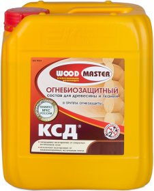 Огнебиозащита Woodmaster КСД 2-я группа 23кг для Древесины и Тканей / Вудмастер КСД.
