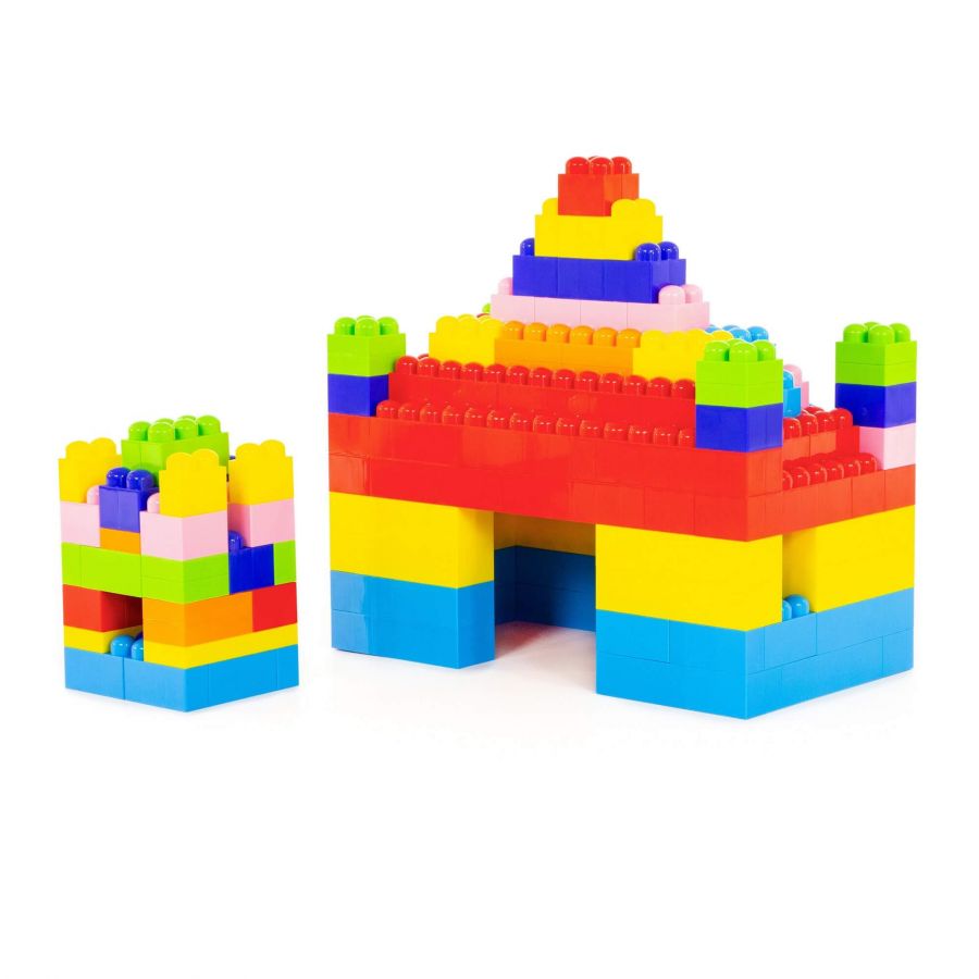 Конструктор "Великан" (180 элементов) (в мешке)