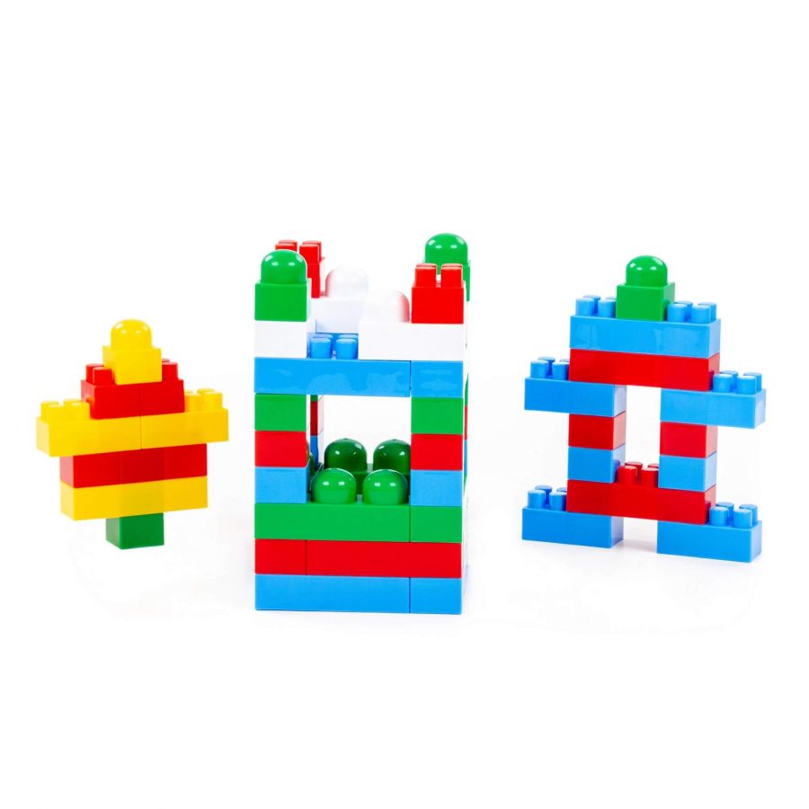 Конструктор "Супер-микс" (168 элементов) (в контейнере)