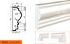 Фасадный Молдинг Lepninaplast  МВ-80/4  В80хШ30хД2000 мм / Лепнинапласт.