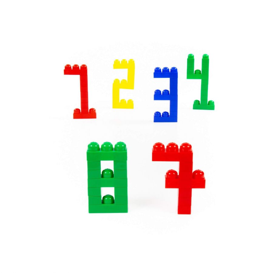 Конструктор "Юниор" (360 элементов) (в контейнере)