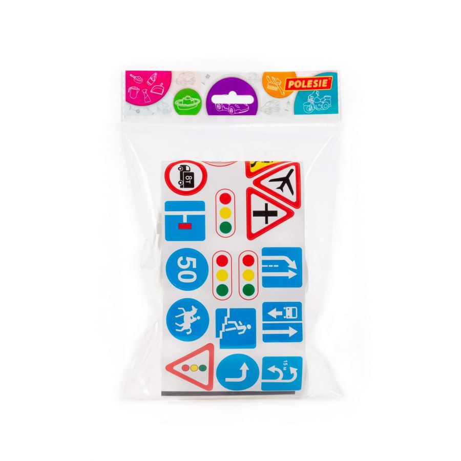 Набор дорожных знаков №2 (20 элементов) (в пакете)