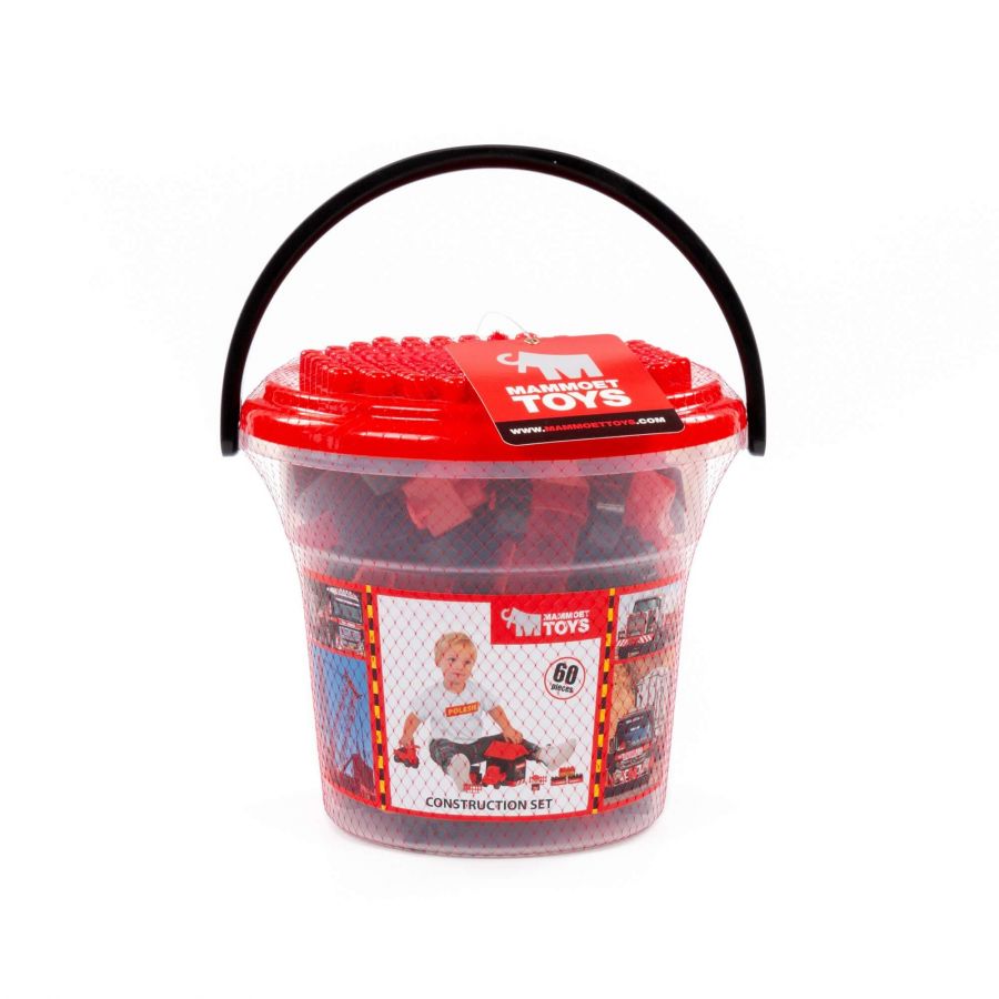 Конструктор "MAMMOET" (60 элементов) (в ведёрке)