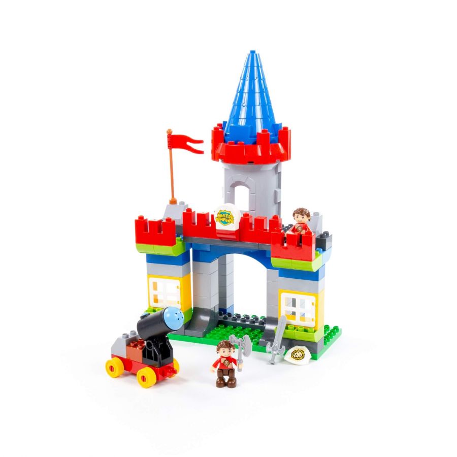 Конструктор "Макси" - "Замок" (169 элементов) (в коробке)