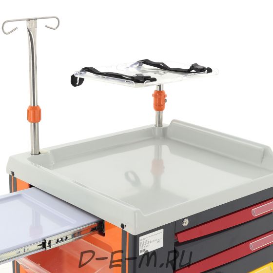 Тележка медицинская MedMos РЕТ02 (ТМ-006АН-00)