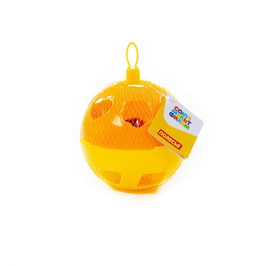 Игрушка развивающая "Оранжевая корова" "Шар" (в сеточке)