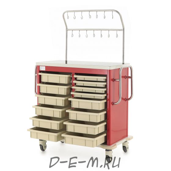 Тележка медицинская MedMos ИТТ006Х (ТМ-013АН-00)