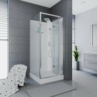 Душевая кабина Cerutti SPA Bella 90x90 901T без гидромассажа схема 5