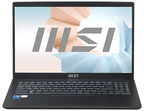 15.6" Ноутбук MSI Modern 15 B13M-610XRU черный