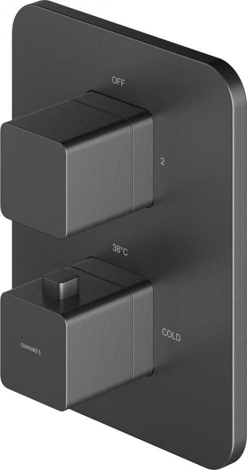 Изображение Смеситель для душа термостатический Omnires Parma PM7436GR