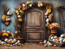 Фон стена "Spring wall №12"