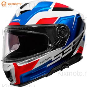 Мотошлем Schuberth S3 Storm, Сине-красно-белый