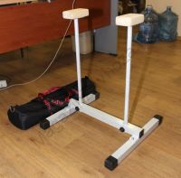 Стоялки разборные для выступлений на 2 трости с сумкой