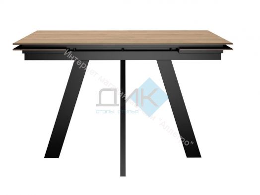 Стол Dikline DM120 Дуб галифакс/опоры черные