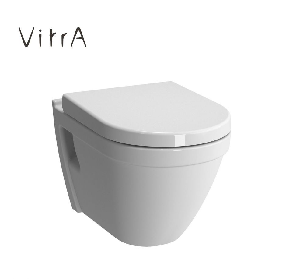 Подвесной унитаз без инсталляции VITRA S50 7740B003-0075 52х36 см ФОТО