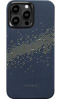 Чехол-накладка Pitaka StarPeak MagEZ 4 Milky Way Galaxy для iPhone 15 Pro, кевлар